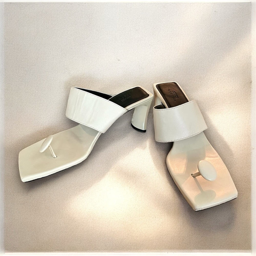 ASOS Heeled Square Toe Mules - Picture 2 of 6